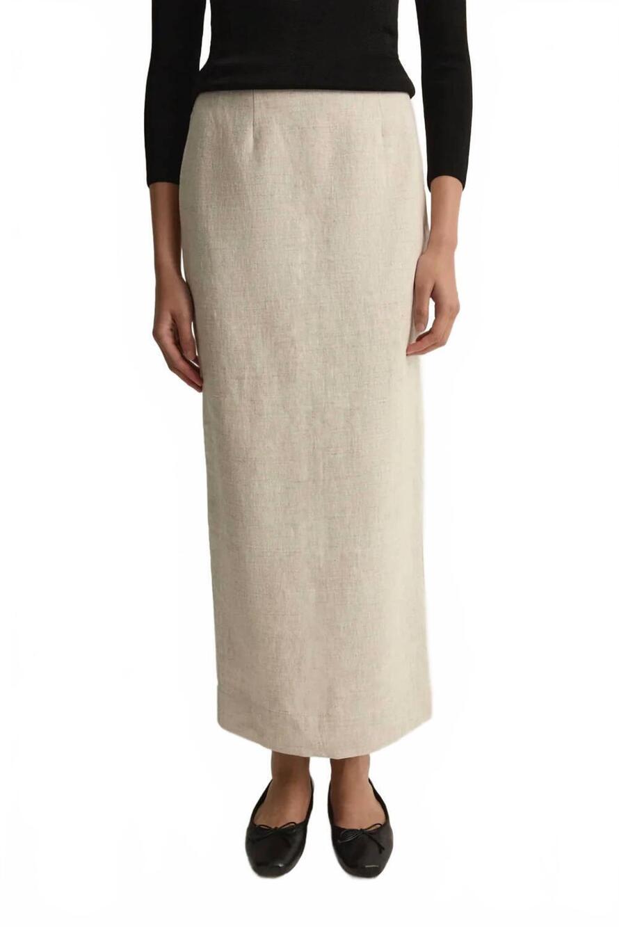 NEW POSSE emma pencil skirt in natural